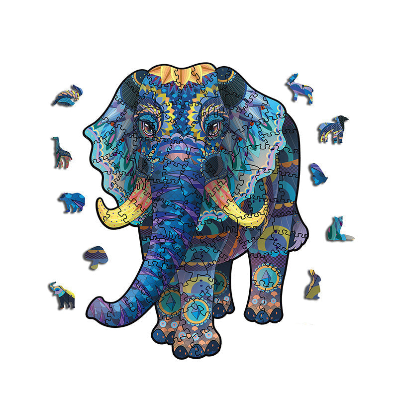 3D Wood Animal Puzzle