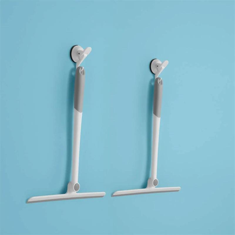 Shower squeegee for glass
