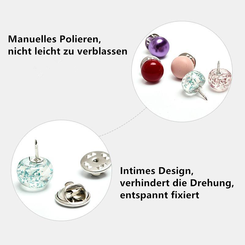Fixed Brooches with Anti-Exposure (10 pieces/set)