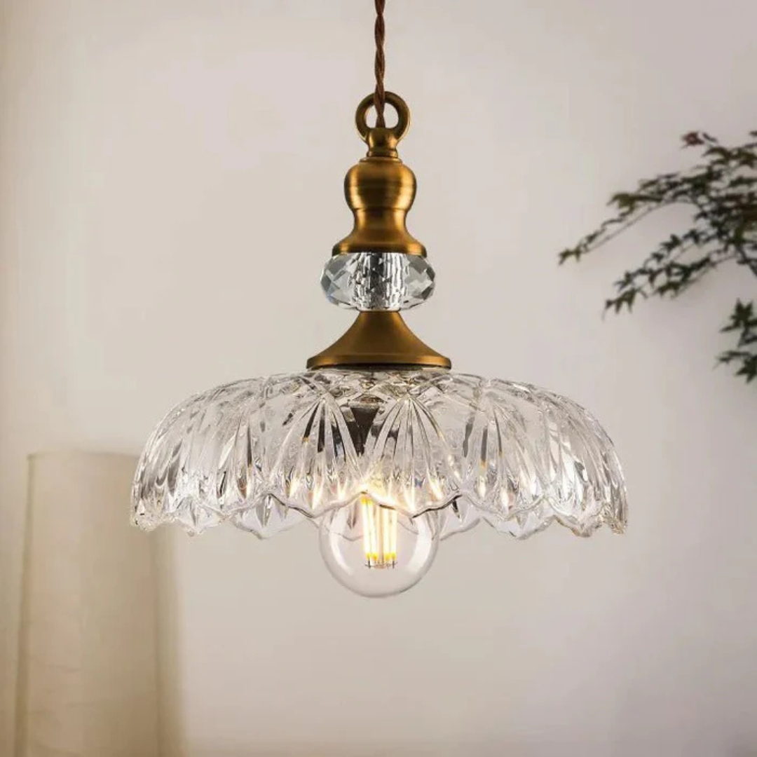 Stylish Retro Glass Pendant Lamp
