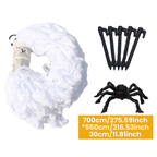 Halloween Spider Decorations, stretchable spider web