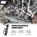 Support for bike carrier adjustable wall mounting