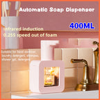 Cute Pet Transparent Automatic Soap Dispenser