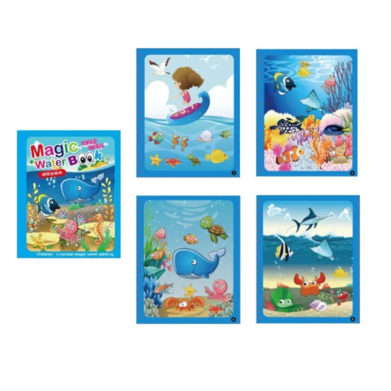 Magical Water Coloring Book
