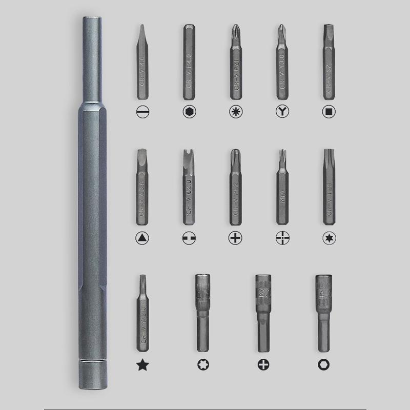 Precision screwdriver set 62 in 1