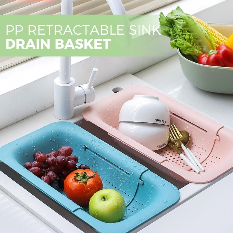 Extendable Sink Drain Basket