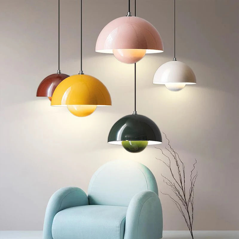 AuraLuxe LED Pendant Lamp | Modern Design | Dimmable Mood Light | Elegant Lighting for Dining Room & Living Room