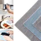 Expandable absorbent microfiber cloths
