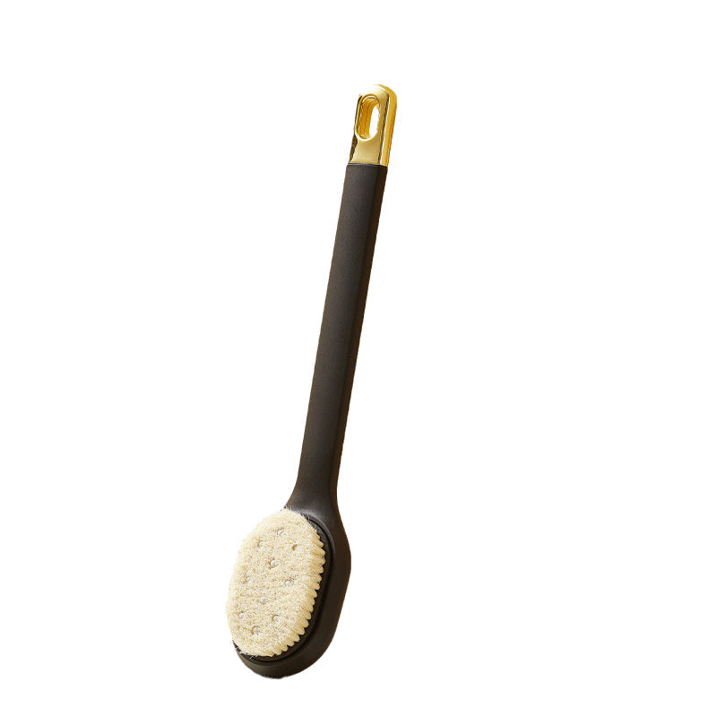 Massage cleaning brush with long handle