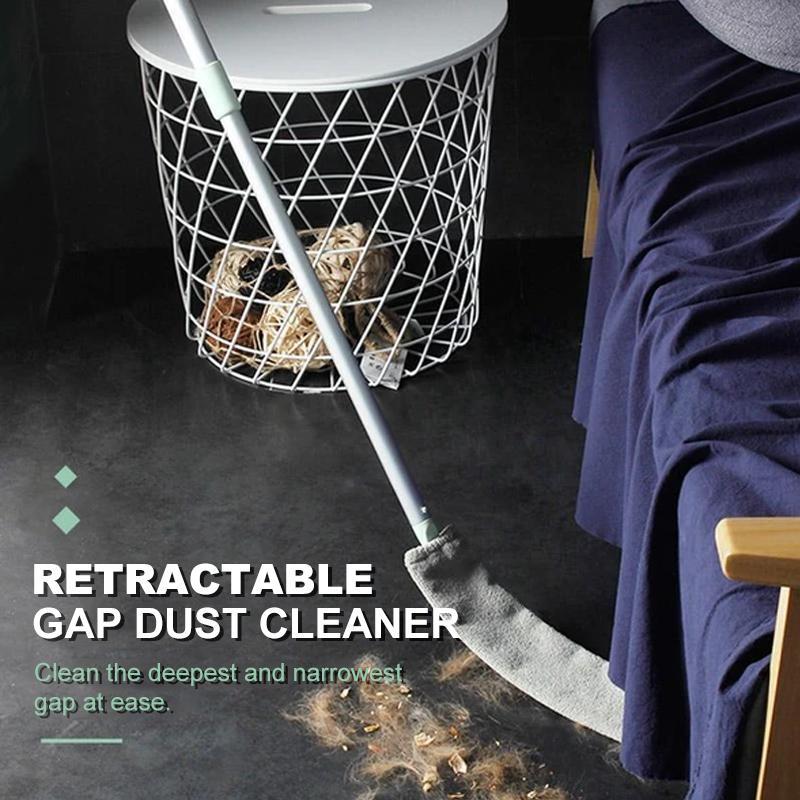 Retractable Microfiber Cloth Dust Brush Gap Mop