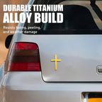 ️ 3D Cross Metal Jesus Christ Cross Badge StickerCar Anti-Scratch Sticker