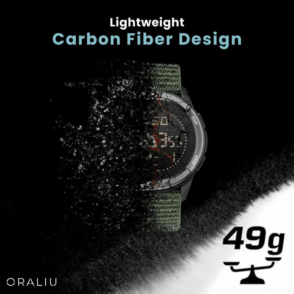 Carbon Fiber Outdoor Watch – Lightweight & Ultra-Durable