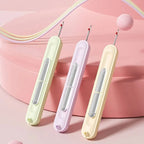 2 in 1 Needle Threader Tool with Cutter for Easy Sewing