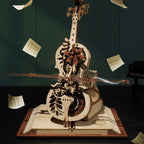 DIY Handcrafted Cello Octave Music Box