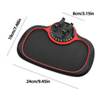 Instrument panel mobile phone holder anti-slip mat