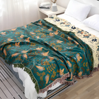 Warm Embroidered Blanket