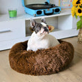 Fluffy Calming Pet Bed for Dogs and Cats