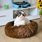 Fluffy Calming Pet Bed for Dogs and Cats