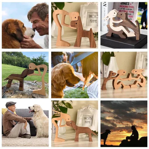 Handcrafted Dog Figurine - HeartBond