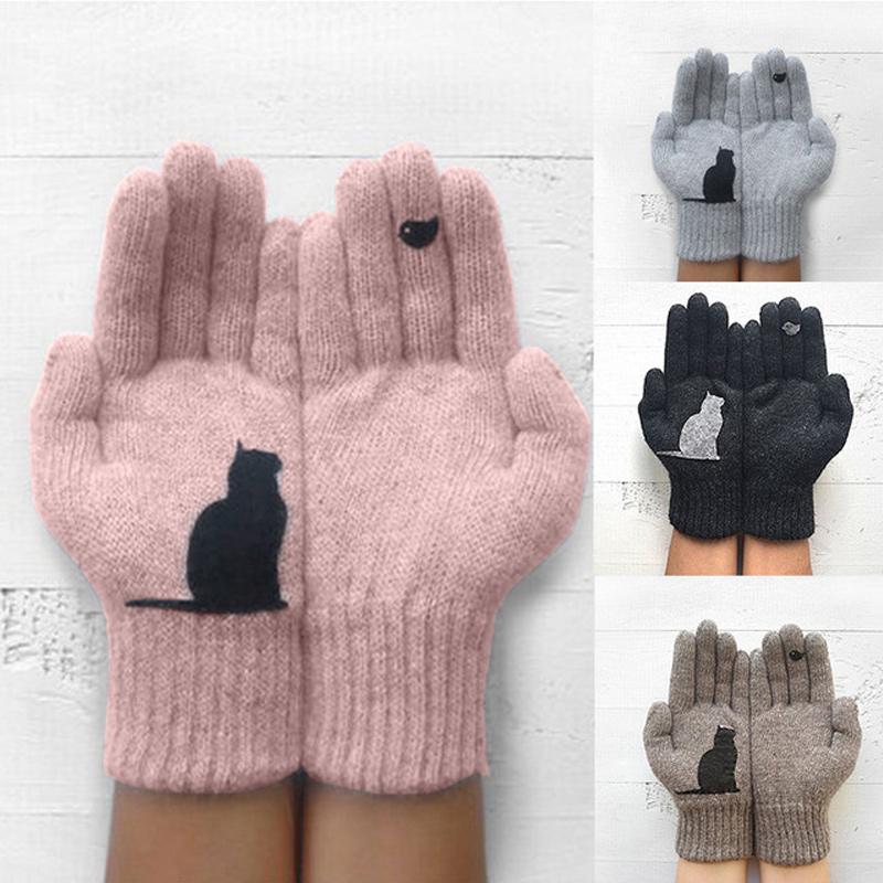 Cotton Gloves in Cat Style