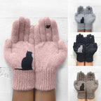 Cotton Gloves in Cat Style