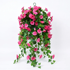 Realistic, UV-resistant artificial morning glory - Buy one, get one!