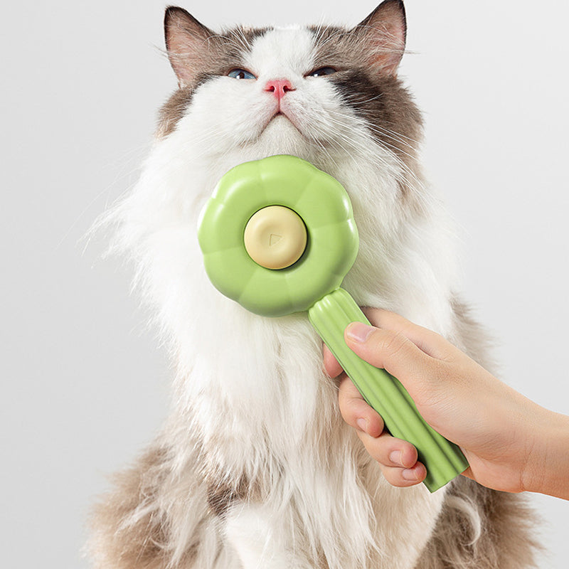 Cleaning brush for pet hair