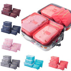 6 Piece Portable Luggage Packing Cubes