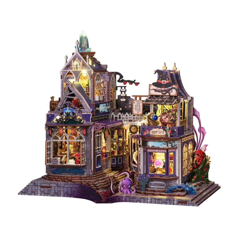The Gate of the Secret Realm DIY Mini House Kit l DIY Miniature Kit