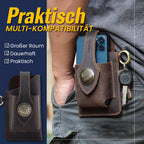 Multifunctional leather phone case