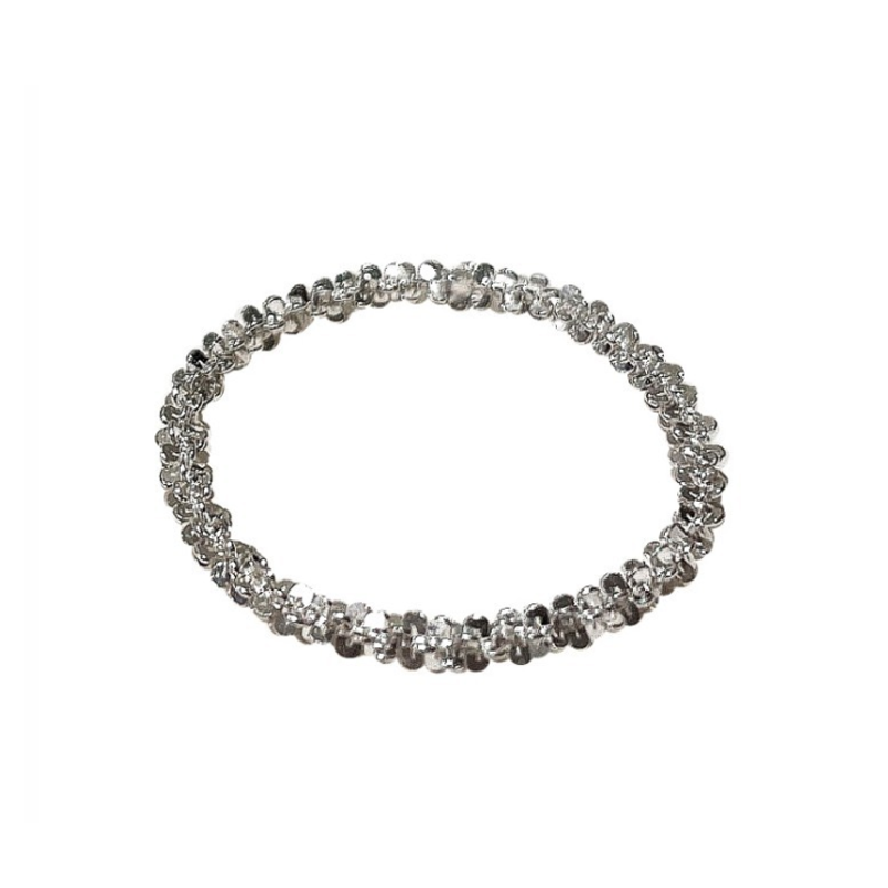Simple thin glitter ring