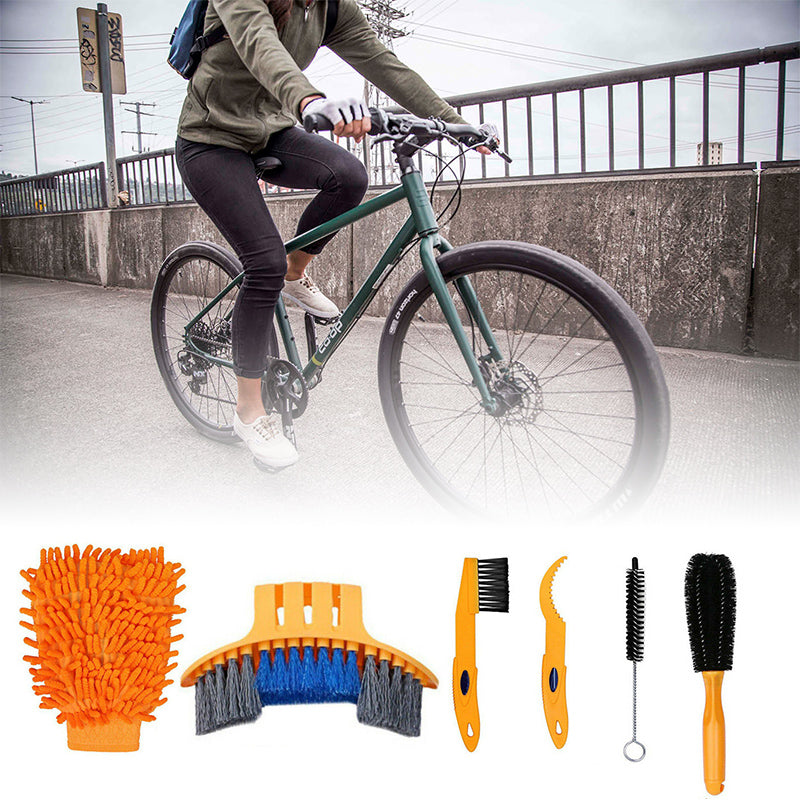 Bicycle cleaning set (6 pieces)