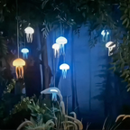 Jellyfish lamp