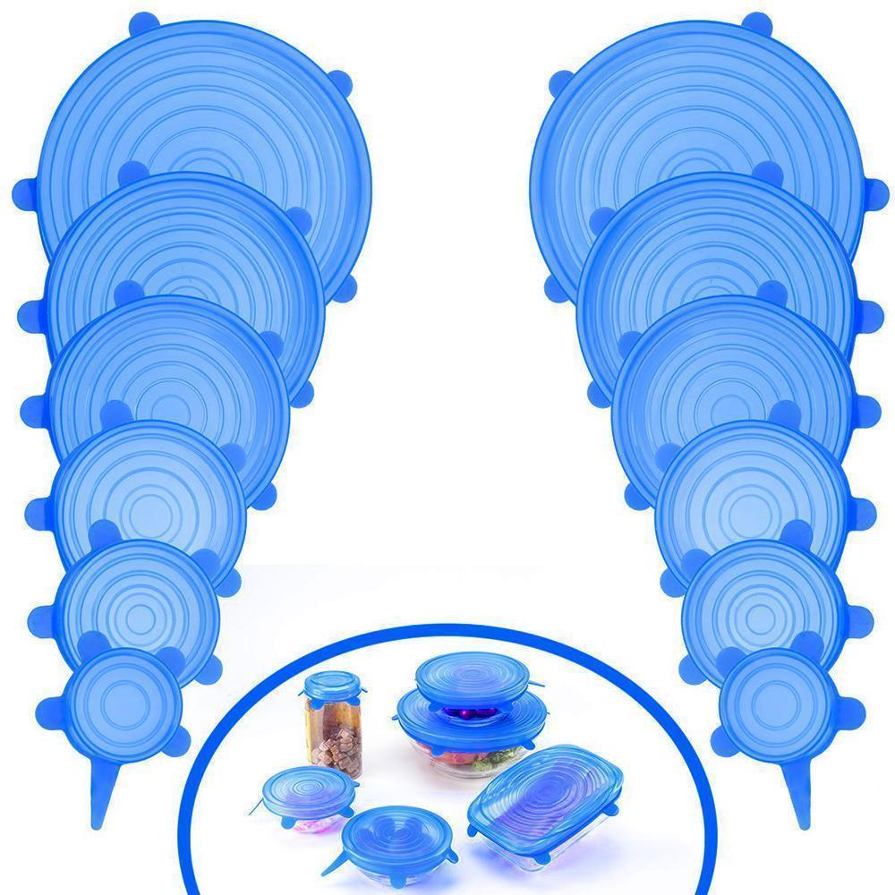 Silicone Stretch Lids, 6PCS