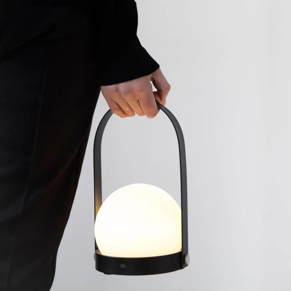 Royelux The Carrie Lantern Wireless Pendant Lamp - Portable LED Lamp with Adjustable Brightness