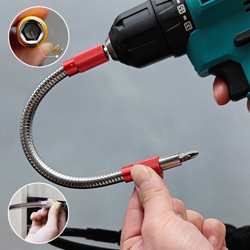 Metal Flex Universal Extension Bit Holder (10 pcs)