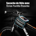 Mountain bike bag with waterproof touchscreen