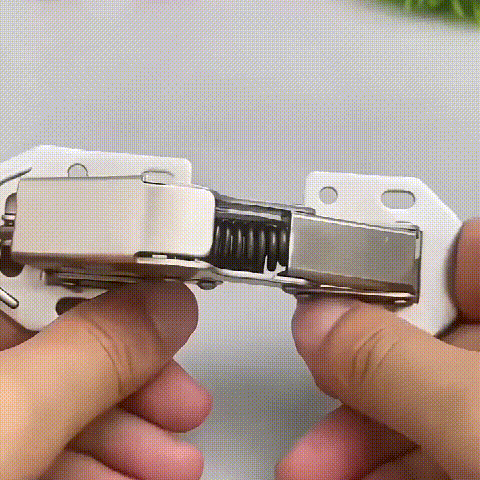 Hole-free and slit-free hinges