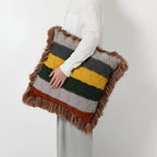 Colorful Radiance Knit Cushion