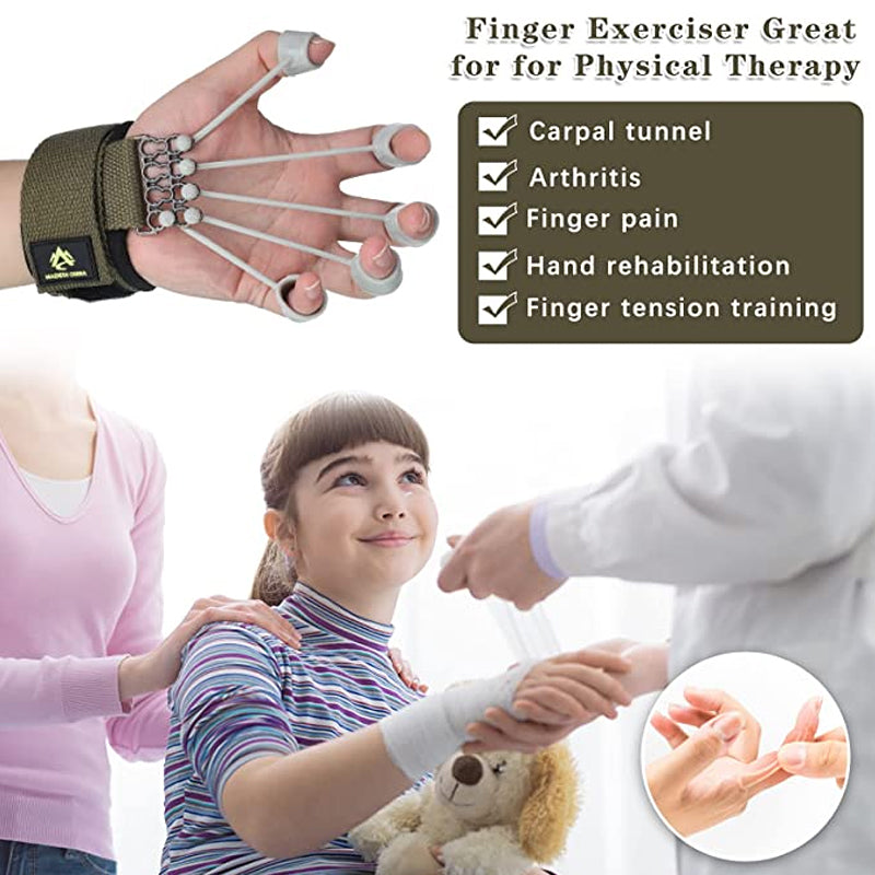 Grip training device hand strengthener