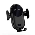 Wireless Car Phone Holder with Fast Charging and Auto Clamp