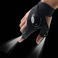 LED gloves with waterproof lights