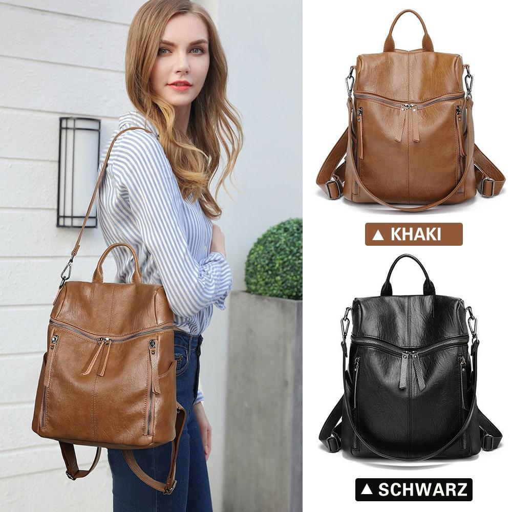 Rucksack with large capacity - Full leather