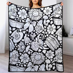 DIY Drawing Blanket – Customizable Plush Doodle & Coloring Blanket