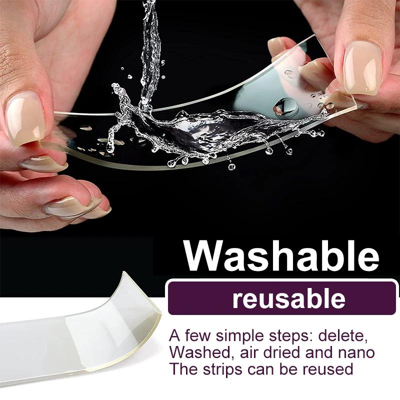 Reusable multifunctional double-sided tape