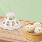 Flower-shaped bun and pastry machine