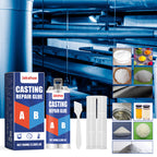 High-temperature resistant metal casting repair adhesive