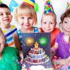 Pop up birthday card