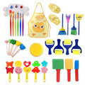 Kids Sponge Painting Tool Set