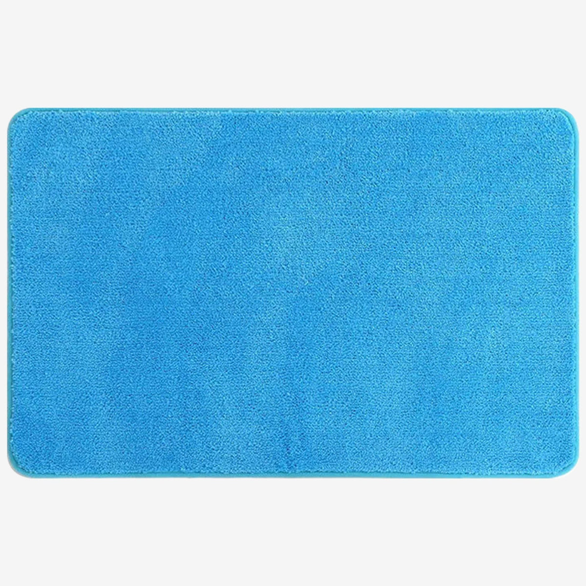 Feblilac Solid Color Tufted Bath Mat, Multiple Sizes Bath Mat, Pure Non-Slip Bath Mat